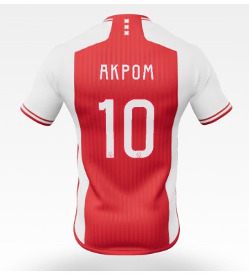 Ajax Chuba Akpom #10 Hemmatröja 2023-24 Kortärmad
